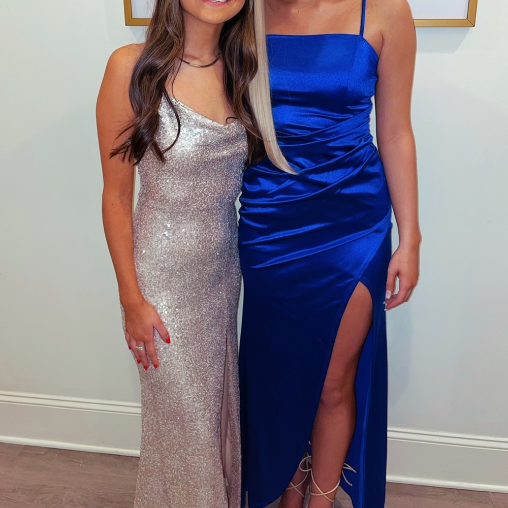 Long Formal Dress Blue